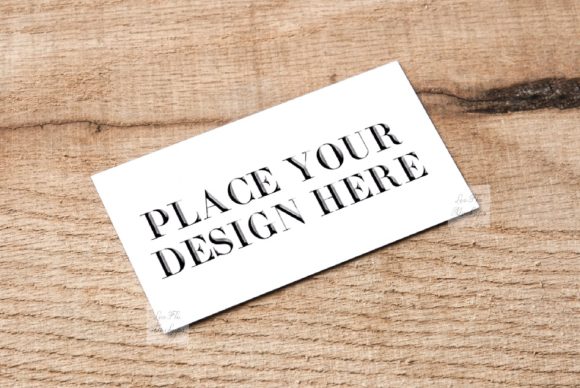 Business Visit Card Neutral Mockup Guide