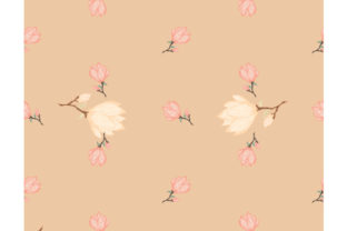 Designing with Delicacy: The Practical Value of Cute Magnolia Seamless Patterns