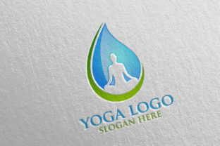 Establishing Wellness Brand Identity with the Yoga and Spa Lotus Flower Logo 3 Template