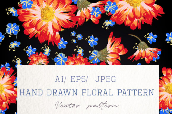 Evaluating Beautiful Fashion Pattern Chamomiles for Design Projects