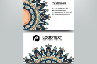 Evaluating Business Card Decorative Design Template 8 for Vintage and Oriental Aesthetics