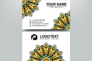 Evaluating Business Card Decorative Design Template 9 for Vintage and Oriental Aesthetics
