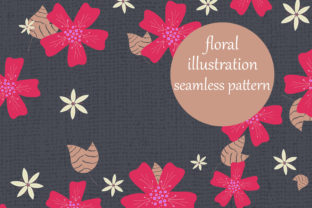 Evaluating Hand Drawn Textured Flowers Pattern for Design Projects