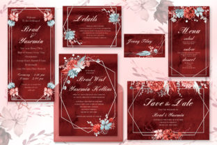 Evaluating the Marsala Wedding Invitation Suite for DIY Floral Designs