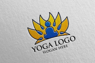 Evaluating Yoga and Spa Lotus Flower Logo 39 for Wellness Branding