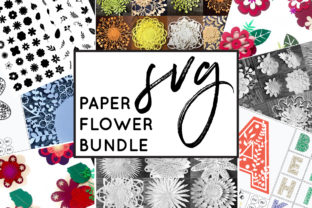 Paper Cutting Flowers: Elevating Crafts and Small Business Products with Digital Designs