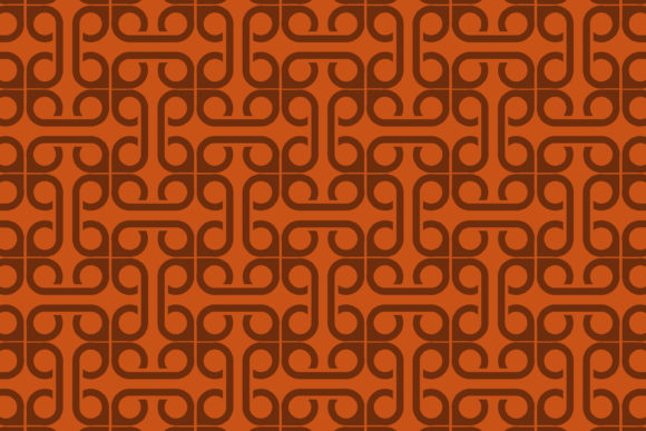 Pattern a Orange: Geometric Vector Texture Guide