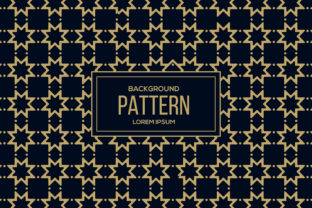 Pattern Abstract Islamic Dark Blue Gold: Elevating Design with Cultural Precision