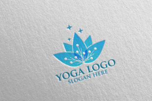 Yoga and Spa Lotus Flower Logo 6 Design Guide